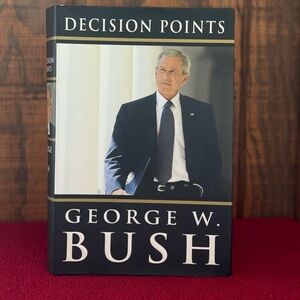 Signed Hardcover Decision Points Book by USA President George W. Bush